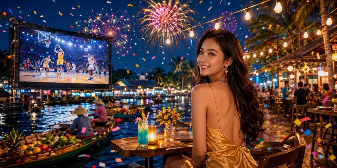 Người hâm mộ bóng rổ tại Cần Thơ theo dõi trận đấu và đặt cược có trách nhiệm bên ly cà phê