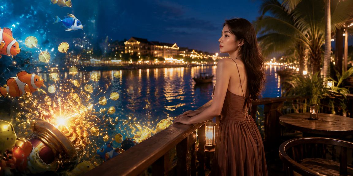 Người chơi tại Hội An thử vận may Jackpot và Nổ Hũ trong không khí đèn lồng rực rỡ